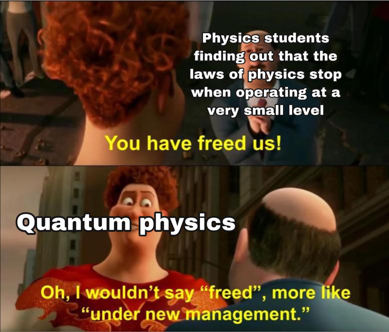 Under New Quantum Management
