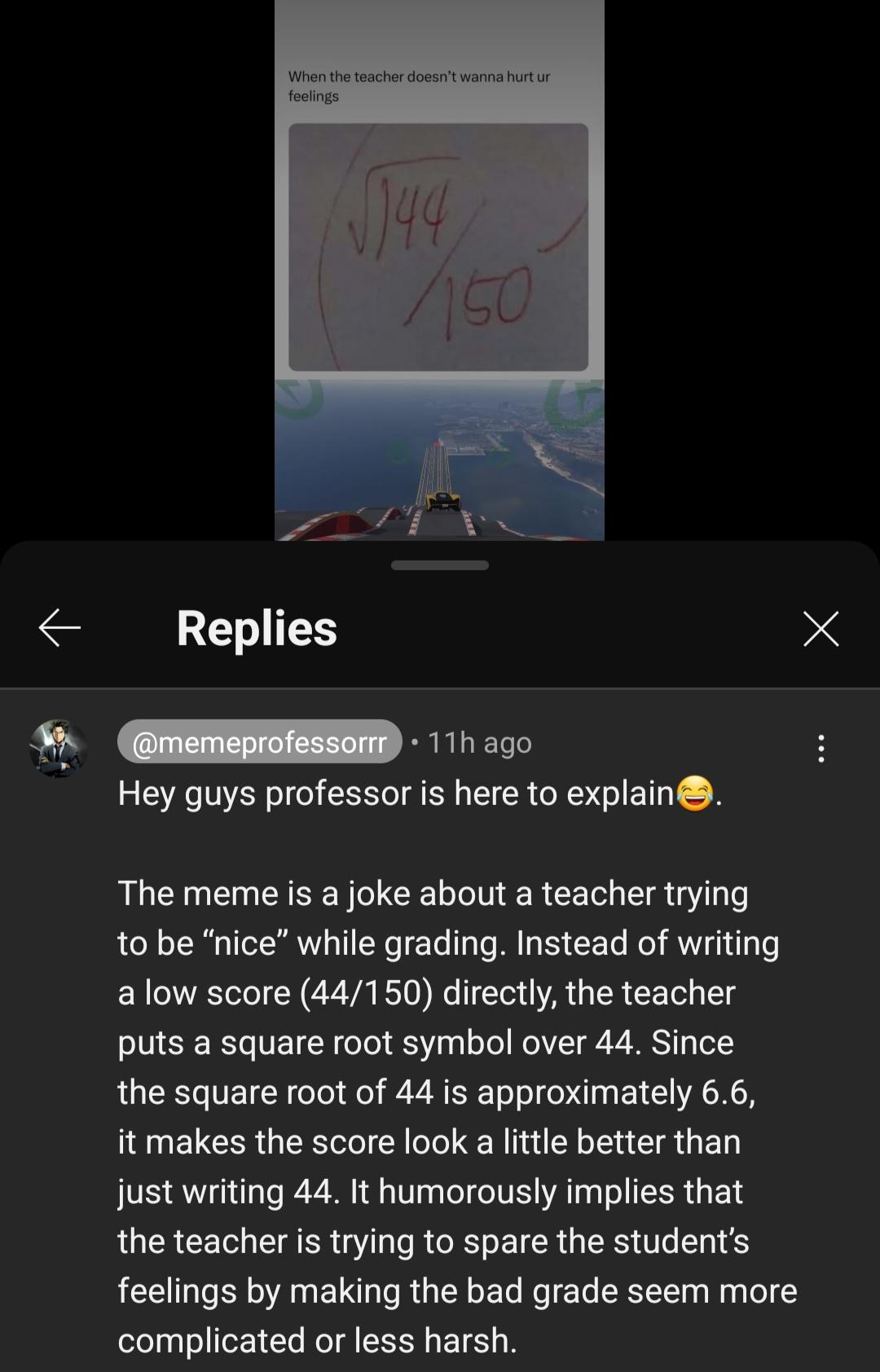 The Square Root Of Failure