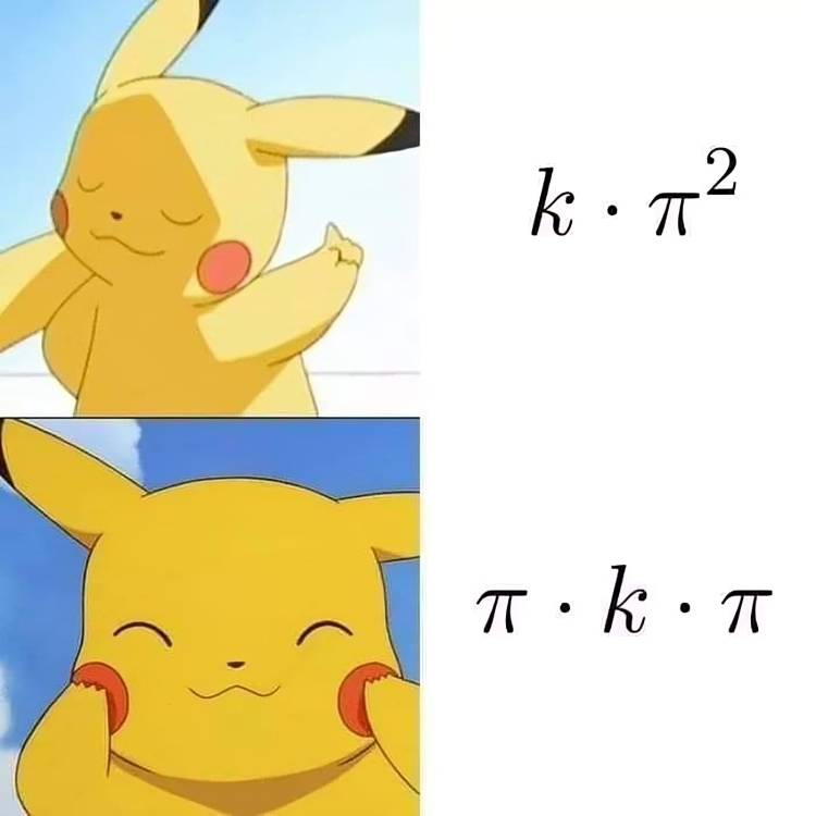 Pi K Pi = Pikachu