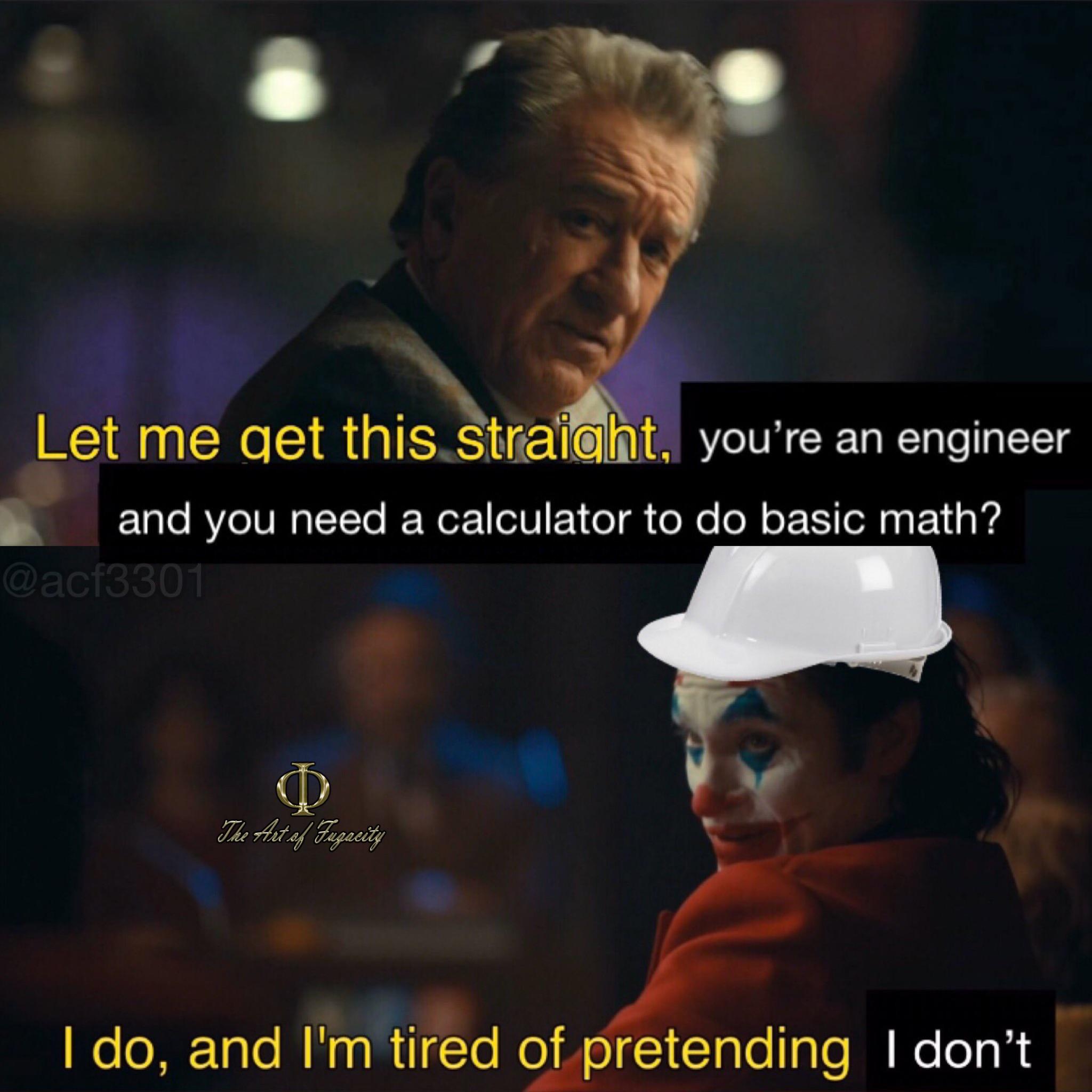 Calculator Confession Time