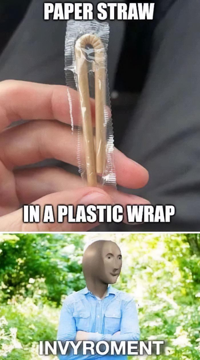 The Plastic-Wrapped Eco-Solution