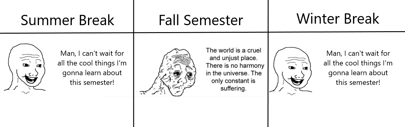 The Cycle Of A Physics Major