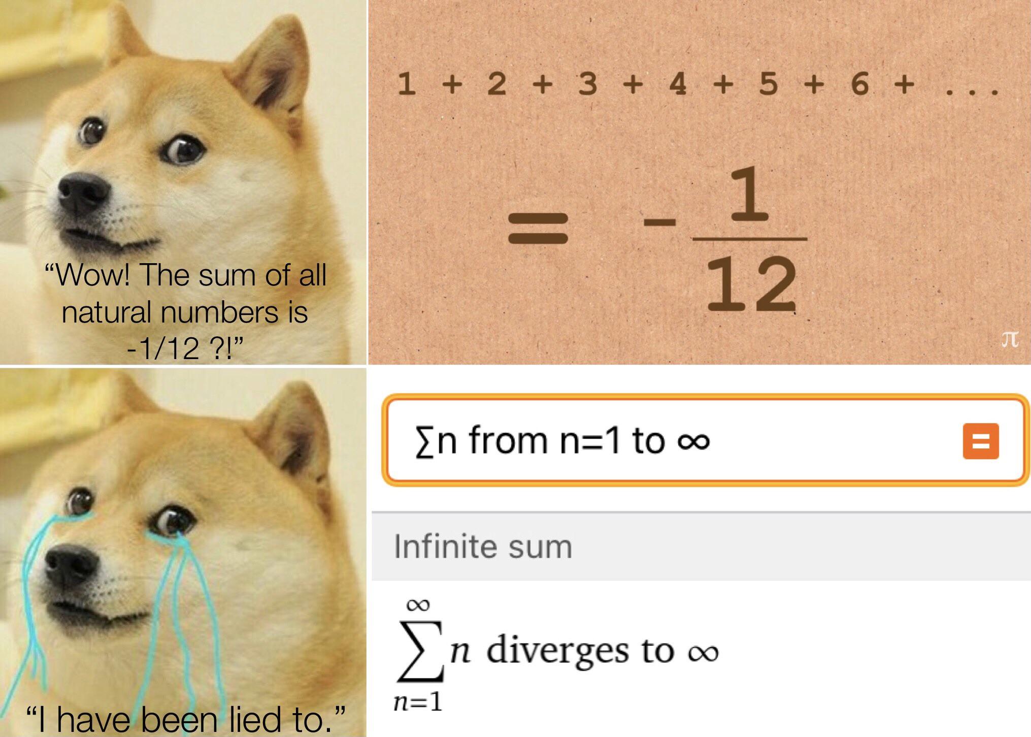 Those Numberphile Guys Lied To Me...