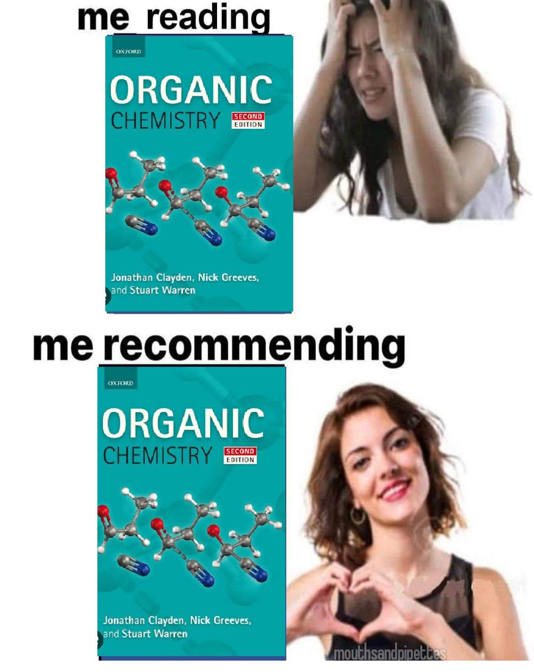 The Organic Chemistry Stockholm Syndrome
