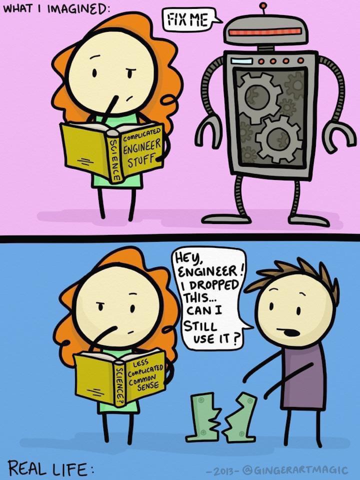 Engineering Expectations Vs. Brutal Reality