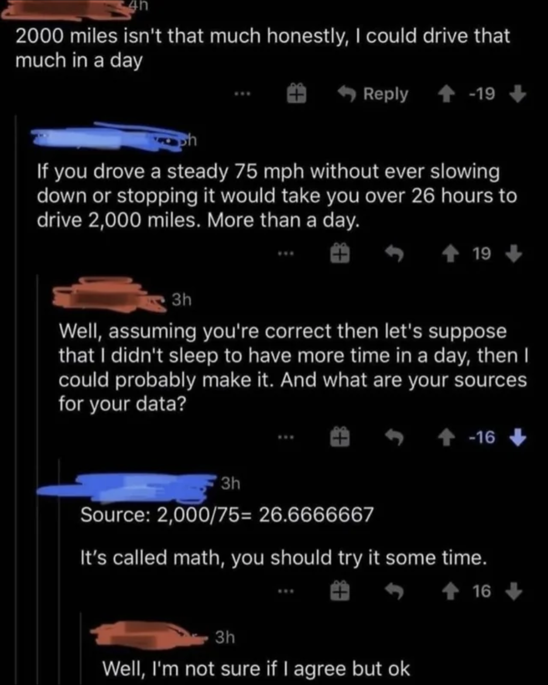 Proof By Disagreement