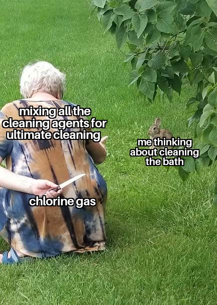 Chemical Warfare: Bathroom Edition
