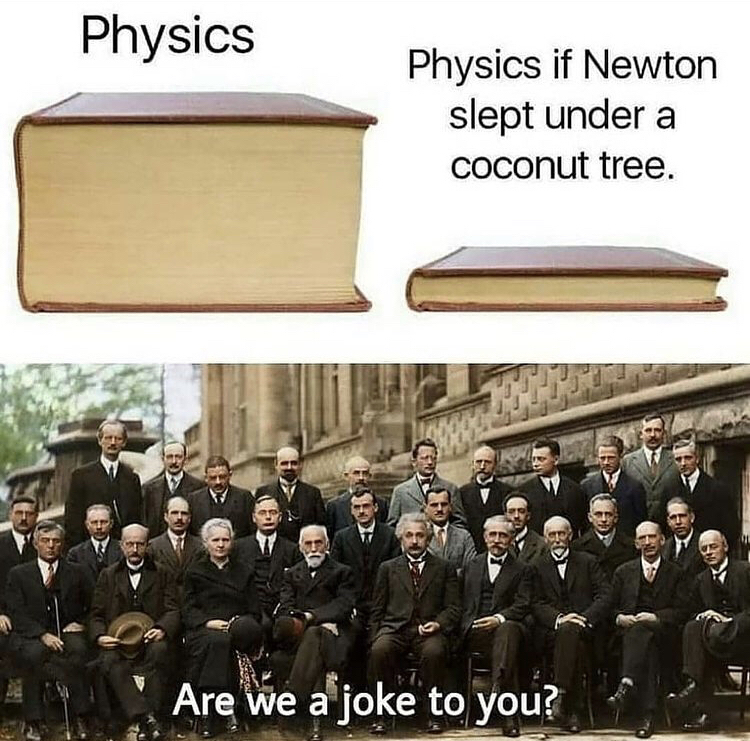 People Seem To Give All The Credit To Newton
