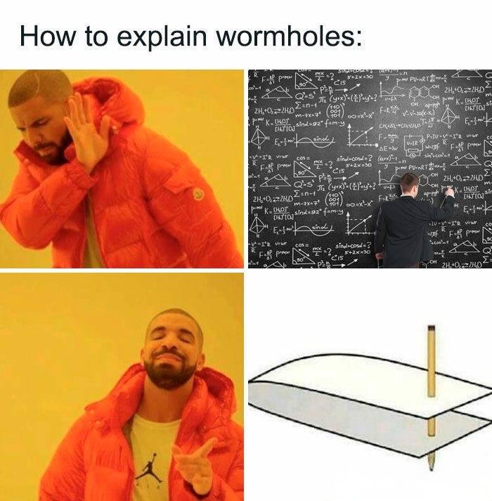 How To Explain Wormholes