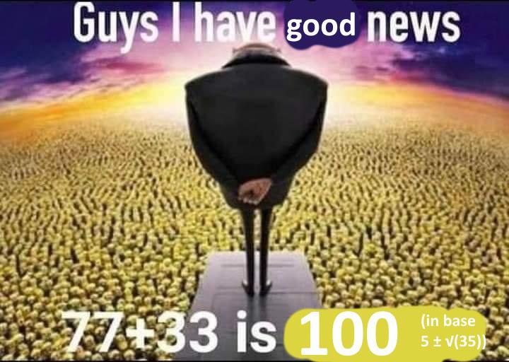 Guys I Have Good News