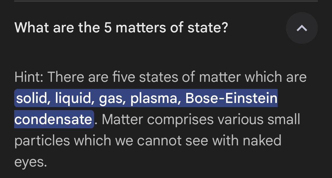 This Is Not What The Question Asked!