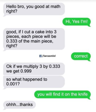 The Missing 0.001