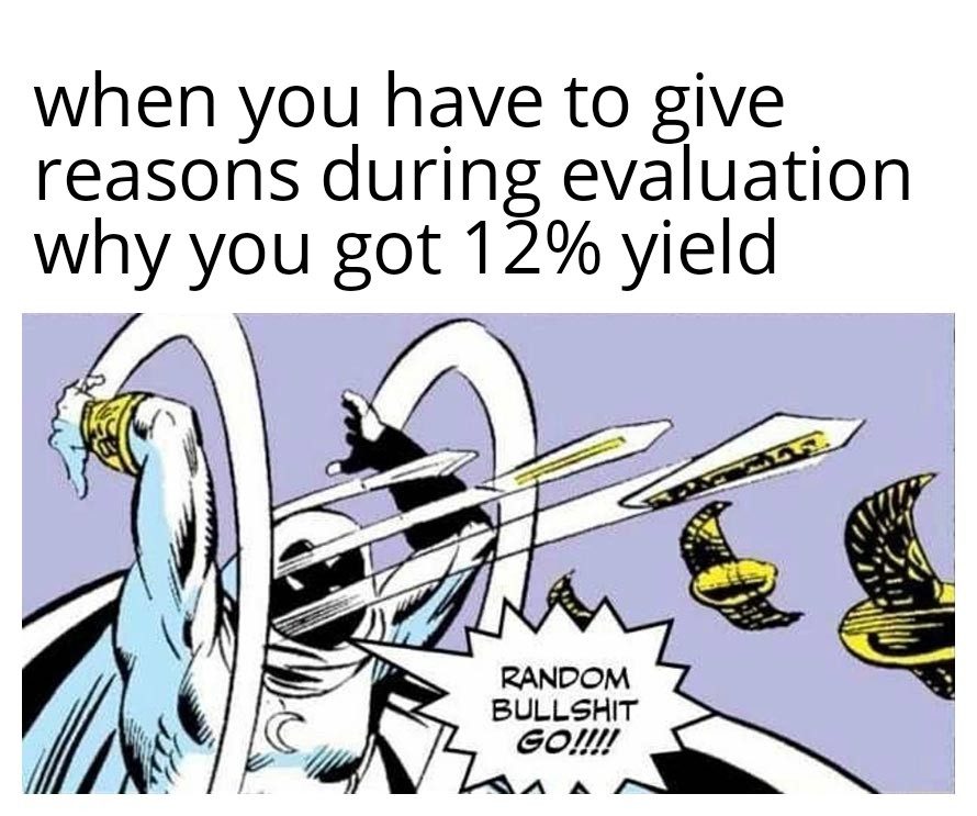 The Moment I Fear Most After Failed Synthesis