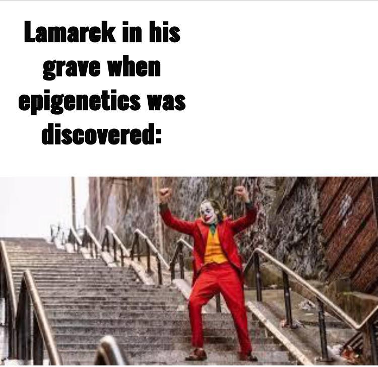 Lamarck's Posthumous Victory Dance