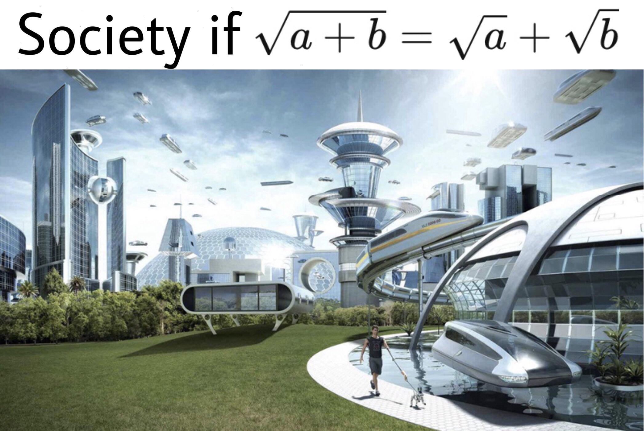 Society If Mathematical Fallacies Were True