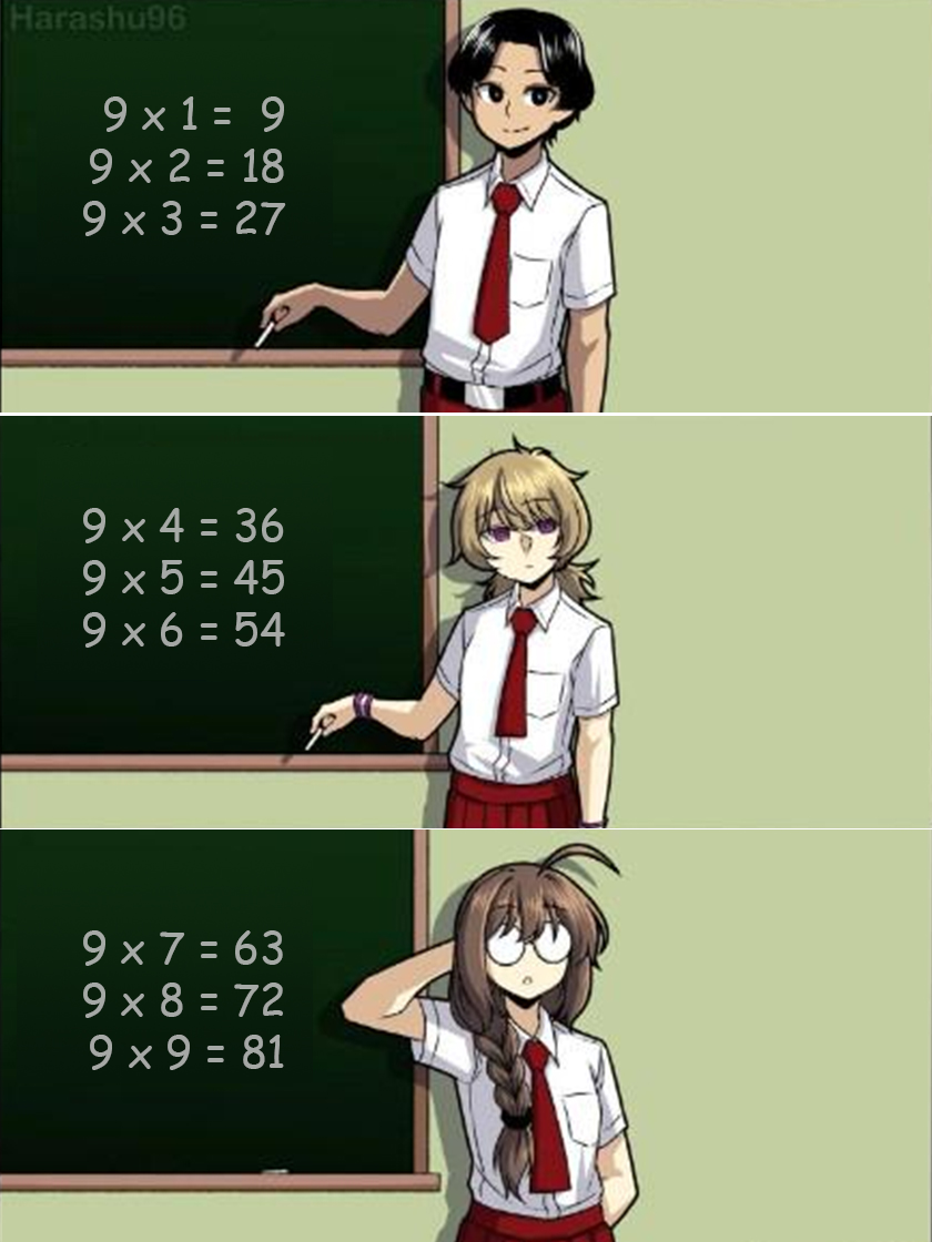 The 9 Times Table Of Emotional Deterioration
