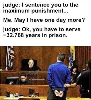 When Integer Overflow Meets Justice System