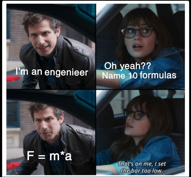 Force Equals Massive Awkwardness