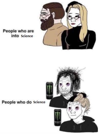 Science Aesthetics Vs. Research Reality