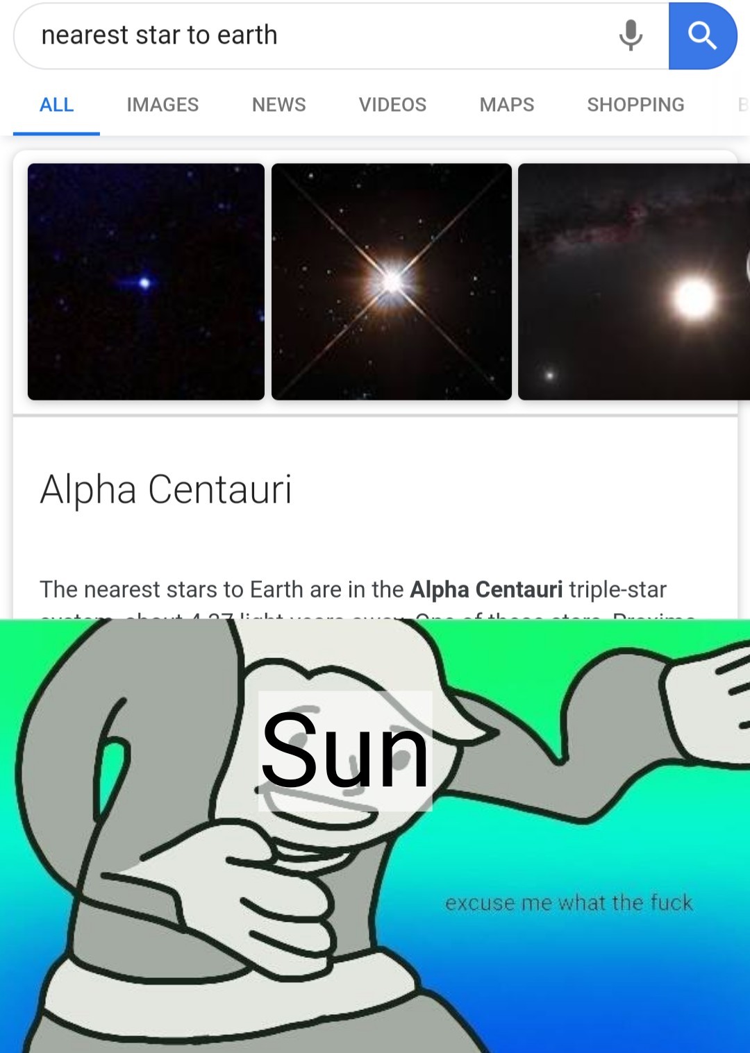 The Sun Would Like A Word With Google