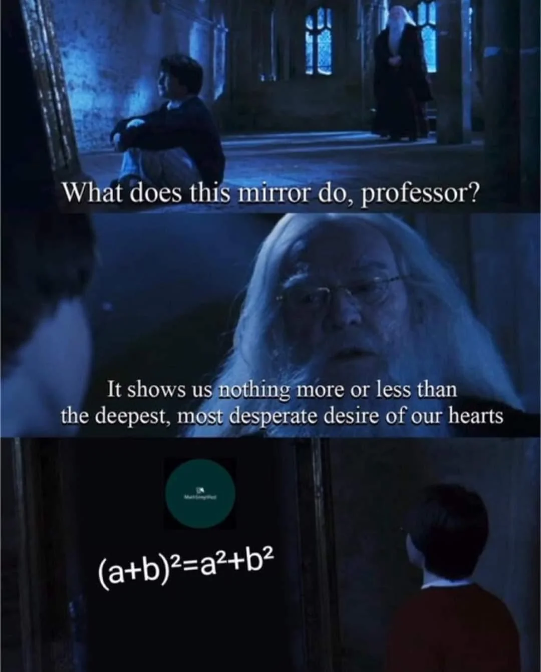 The Mirror Of Mathematical Desire