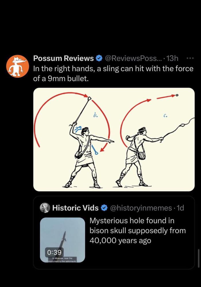 Prehistoric Ballistic Evidence