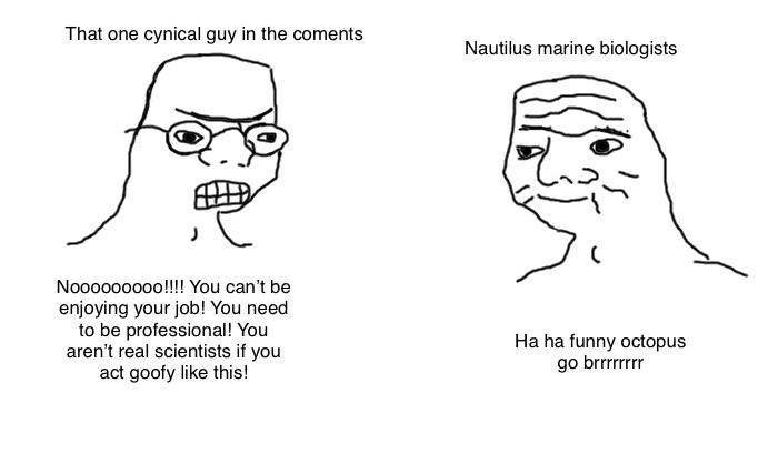Anyone Else Really Hate These Cynical Jerks In The Comment Sections Of Nautilus Streams?