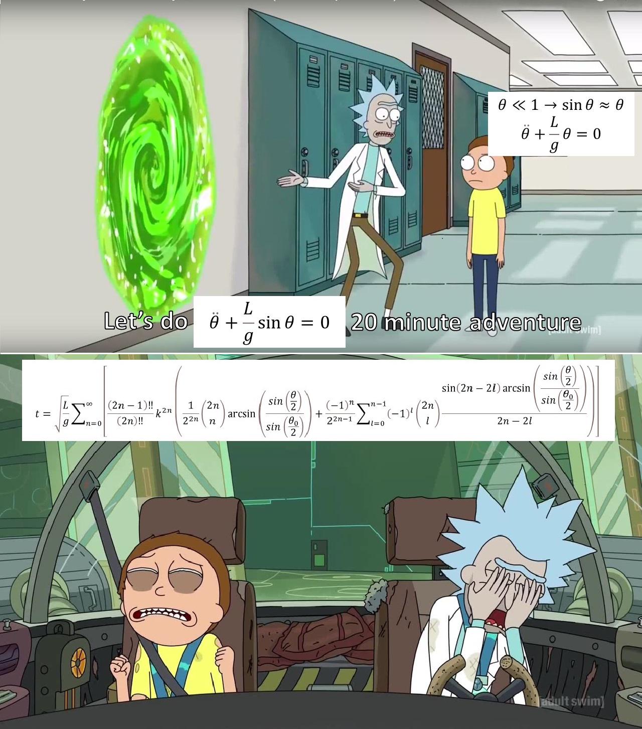 When "Quick Adventures" Meet Differential Equations