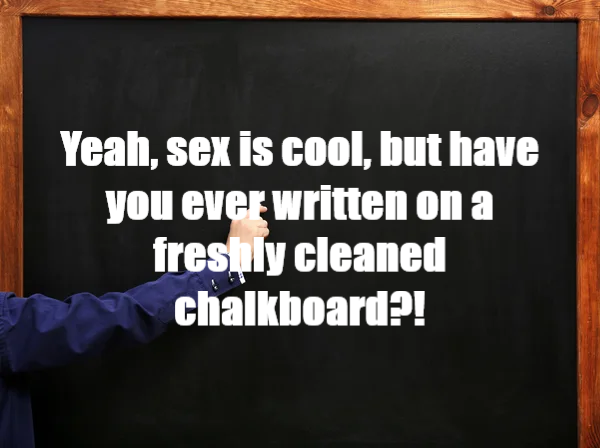 The Forbidden Academic Pleasure