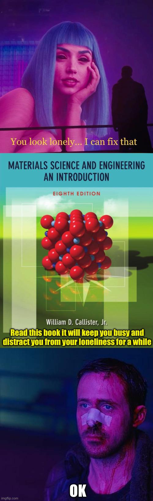 Crystalline Companionship: When Atoms Are Your Only Friends