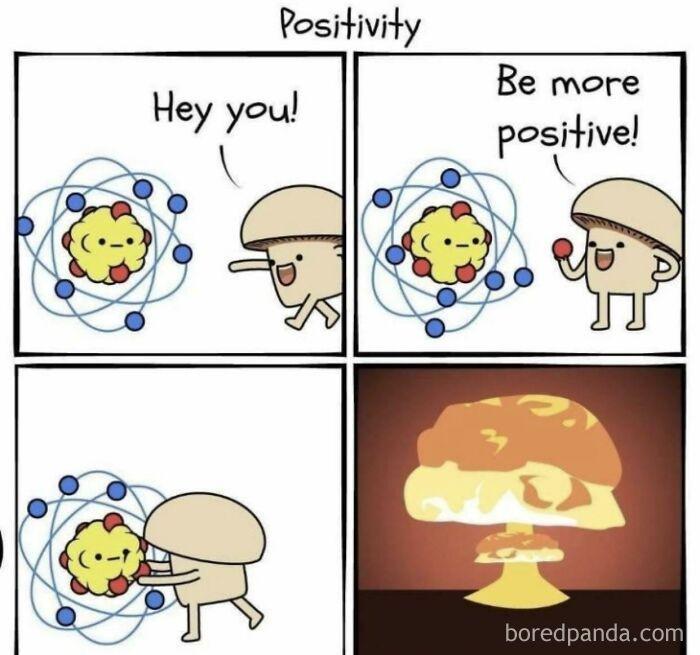 When Atomic Positivity Goes Nuclear