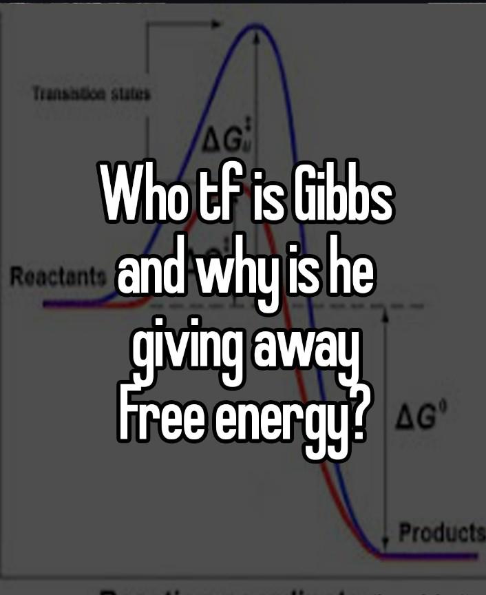 Who TF Is Gibbs And Why Is He Giving Away Free Energy?