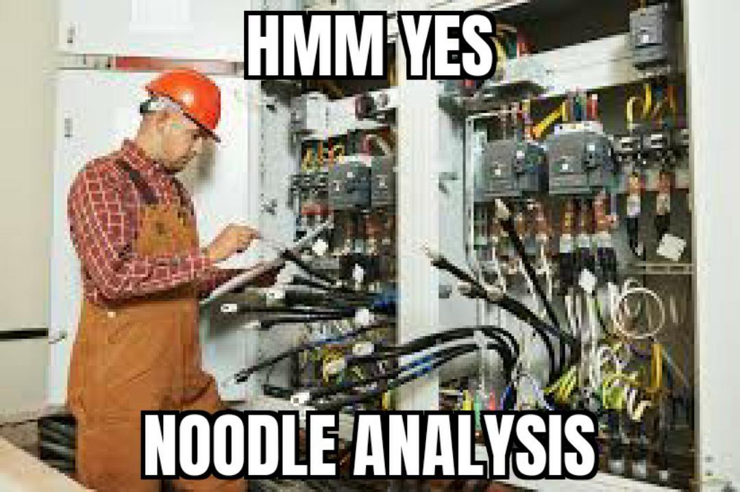 Hmm Yes, Noodle Analysis