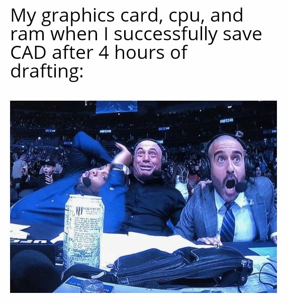 The Great CAD Save Panic Attack