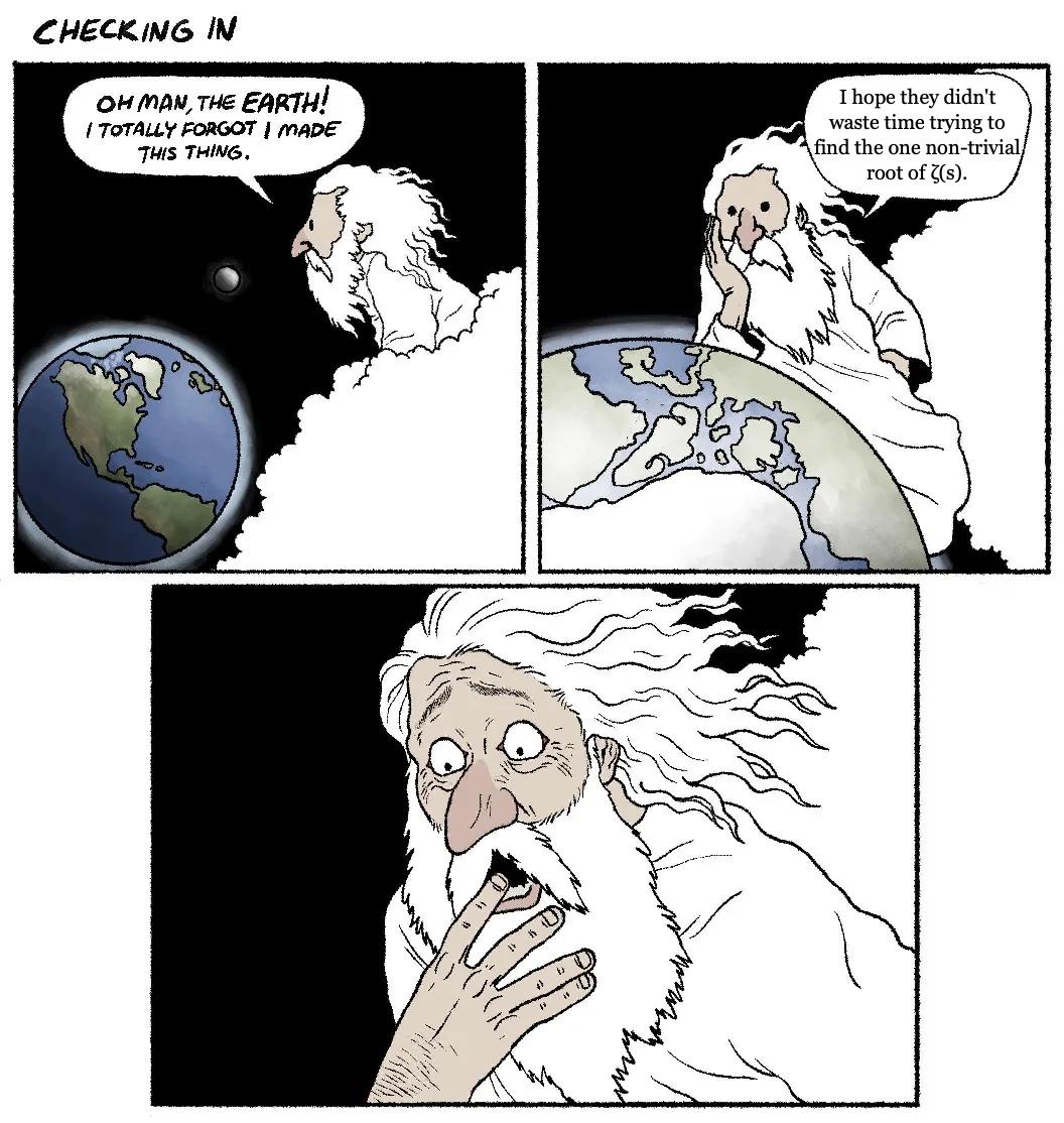 The Divine Mathematical Oversight