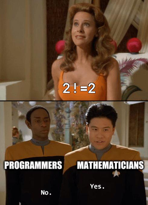 The Factorial Fallacy: When Symbols Collide
