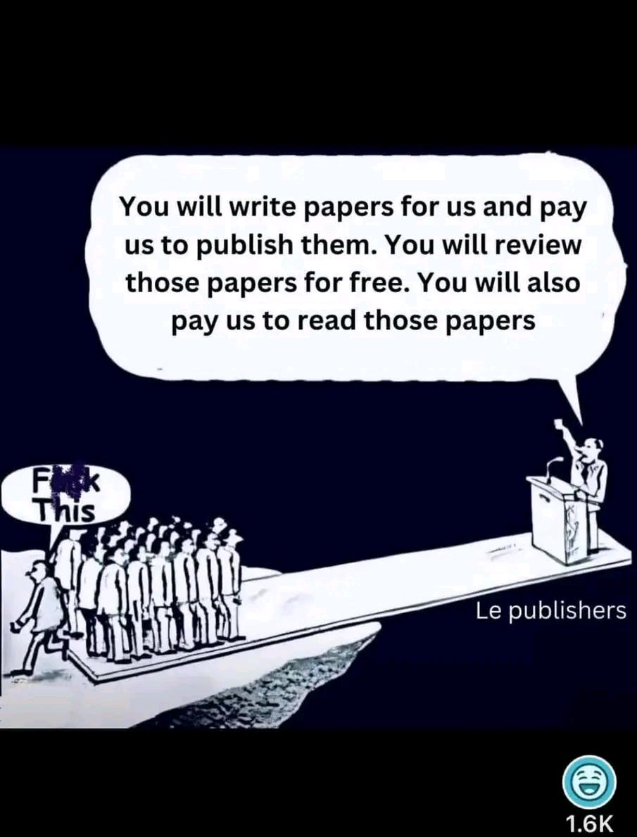 The Academic Publishing Paradox