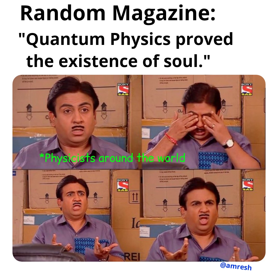 Quantum Woo Makes Physicists Cry