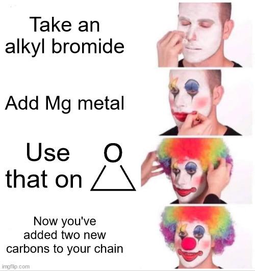 Clowning Around With Carbon Chains