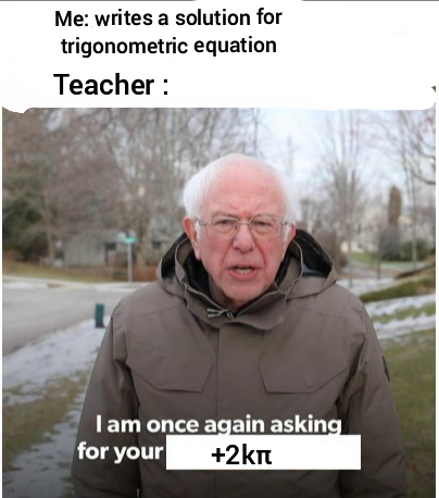 We All Know The Struggle Of Infinite Solutions