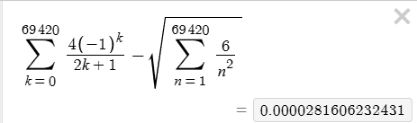 New Approximation For 0 Just Dropped