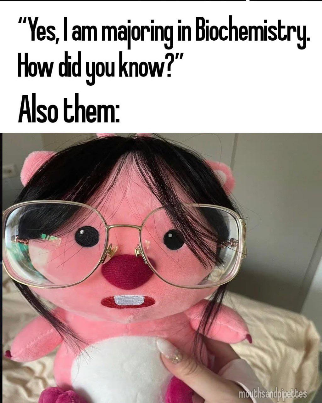 The Biochem Major's Final Form