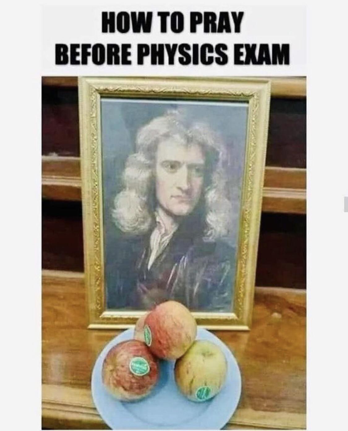 How To Pray Before Physics Exam