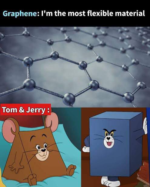 Graphene: The King Of Flexibility—Until Tom & Jerry Show Up!