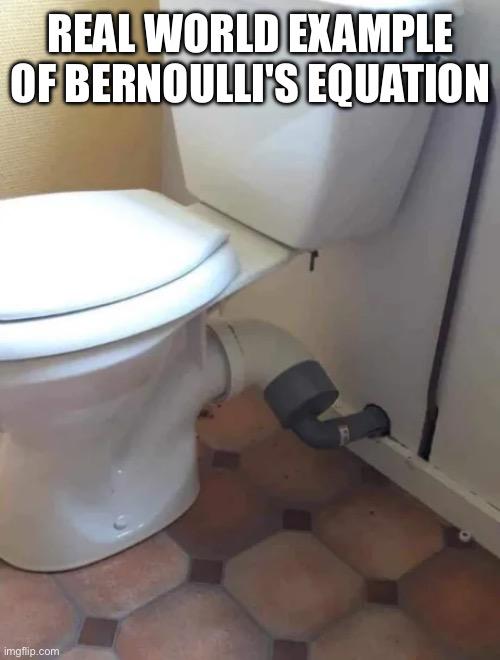 When Physics Meets Bathroom Emergency