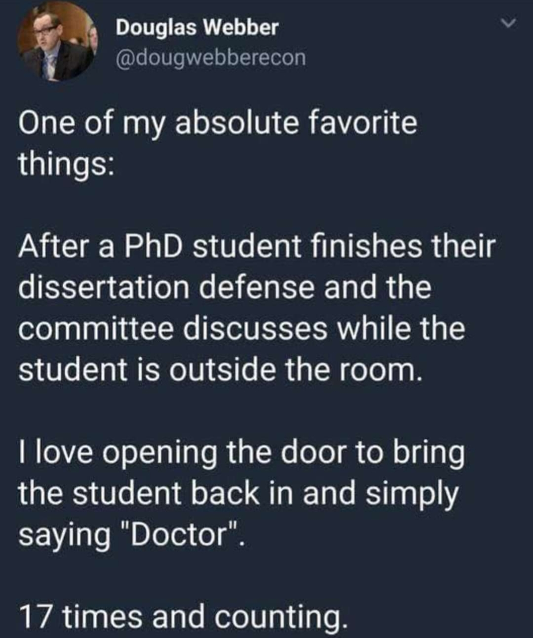 The Sacred Academic Knighting Ceremony