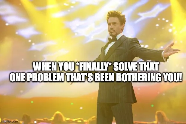 The Glorious Triumph Of Problem-Solving