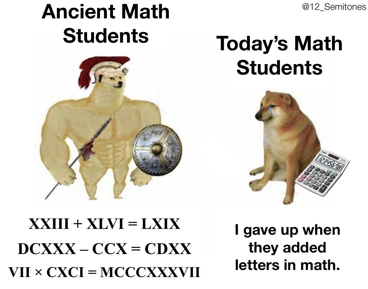 The Great Mathematical Devolution