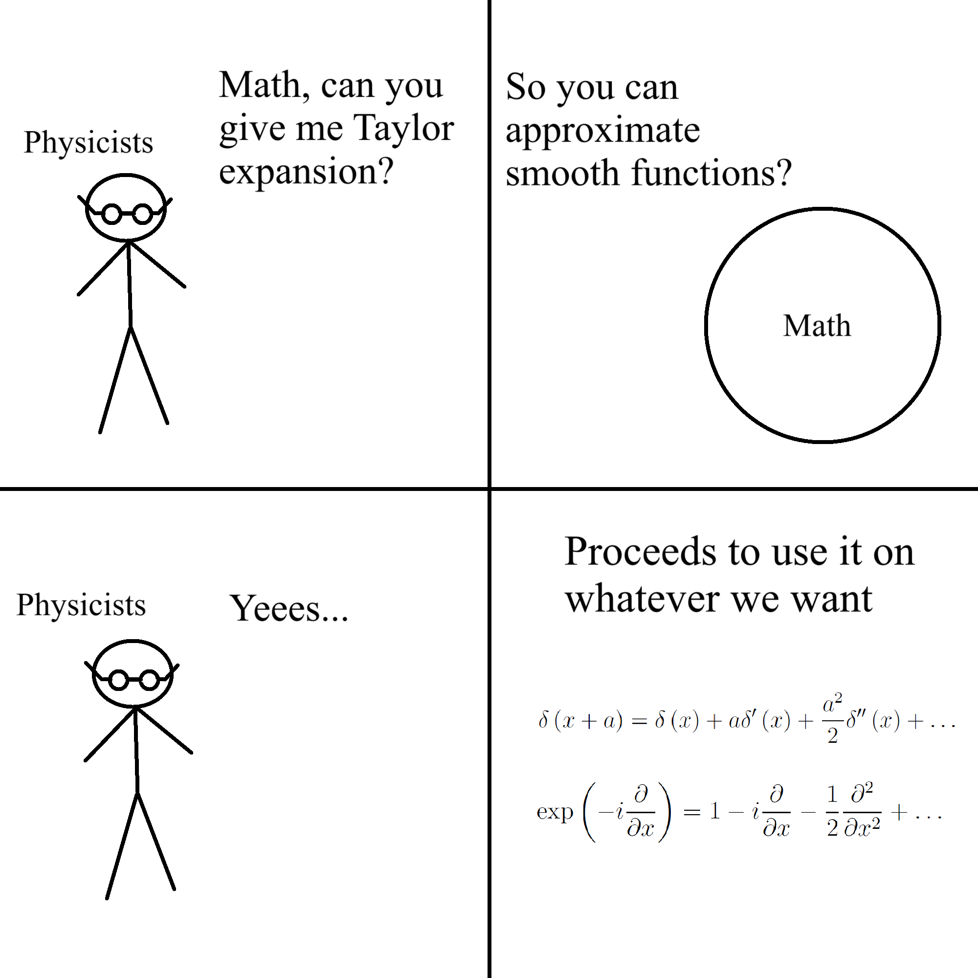 Taylor Series Meets Delta Function: A Physicist's Wild Ride