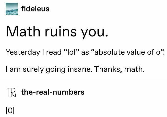 Proof That Math Can Warp Your Perception Of Reality
